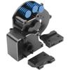 ShareGoo Aluminum Transmission Case Gearbox Housing w/Motor Plate Upgrade Parts #3691 Compatible with 1/10 Traxxas Slash 2WD Stampede VXL Rustler VXL Bandit RC Car view 4
