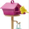 Barbie Furniture & Accessories Set, Doll House Dcor, 10+ Pieces for Backyard Patio with Chair, Firepit, Birdhouse, Bird & More view 4