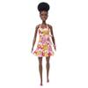 Barbie Loves the Ocean Doll with Natural Black Hair Wearing Pineapple Dress & Accessories, Fashion Doll & Clothes Made from Recycled Plastics view 1