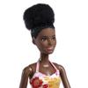 Barbie Loves the Ocean Doll with Natural Black Hair Wearing Pineapple Dress & Accessories, Fashion Doll & Clothes Made from Recycled Plastics view 2