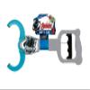 JA-RU Marvel Avengers Black Panther Claw Grabber Toy for Kids (1 Unit) 12.5 Inch Long Robot Claw Grabber Pickup Tool. Super Hero Toys for Boys. Birthday Gifts. d-6824-1s view 1