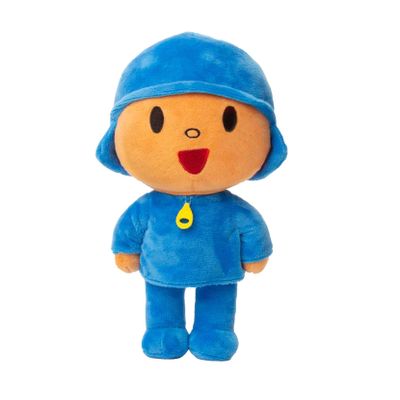 Mighty Mojo Pocoyo Plush Doll - 12 Inches for Toddlers, Girls and Boys - Officially Licensed Plush Doll - Preschool Leaning Plush Bedtime Doll