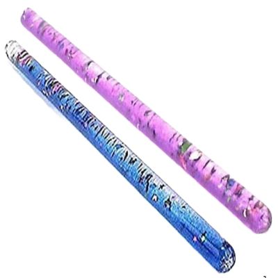 Glitter Wand, Magic Wonder Tube - for Kids, Sensory Room, Kaleidoscope Wand Replacement Two 11" Wonder Wand Sticks (Blue, Purple)
