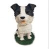 Animal Den Border Collie Dog Bobblehead Figure Statue Gift for Car Dashboard view 1