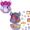Polly Pocket Compact Playset, Llama Camp Adventure with 2 Micro Dolls & 13 Accessories, Travel Toy with Surprise Reveals view 1