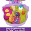 Polly Pocket Compact Playset, Llama Camp Adventure with 2 Micro Dolls & 13 Accessories, Travel Toy with Surprise Reveals view 4