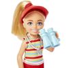 Barbie Playset, Chelsea Can Be Blonde Lifeguard Small Doll Set with Outfit & 6 Career Accessories view 2