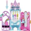 Polly Pocket Dolls & Playset, Unicorn Toy with 2 Dolls & 19 Fashion Accessories, Glam It Up Style Studio view 2