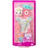 Barbie My First Barbie Clothes, Fashion Pack for 13.5-inch Preschool Dolls, Set with Pajamas,Slippers & Bedtime Accessories view 2