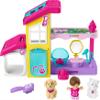 Fisher-Price Little People Barbie Toddler Toy Play and Care Pet Spa Playset with Music & Sounds for Pretend Play Kids Ages 18+ Months view 1