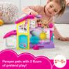 Fisher-Price Little People Barbie Toddler Toy Play and Care Pet Spa Playset with Music & Sounds for Pretend Play Kids Ages 18+ Months view 2