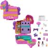 Polly Pocket Compact Playset, Pinata Party with 2 Micro Dolls & Accessories, Travel Toys with Surprise Reveals view 1