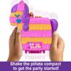 Polly Pocket Compact Playset, Pinata Party with 2 Micro Dolls & Accessories, Travel Toys with Surprise Reveals view 3