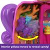 Polly Pocket Compact Playset, Pinata Party with 2 Micro Dolls & Accessories, Travel Toys with Surprise Reveals view 4