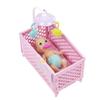 Barbie Skipper Babysitters Inc Crib Toy Playset with Skipper Doll, Baby Doll with Sleepy Eyes, Furniture & Accessories view 4