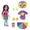 Barbie Cutie Reveal Chelsea Small Doll, Jungle Series Toucan Plush Costume, 7 Surprises Include Mini Pet & Color Change view 3