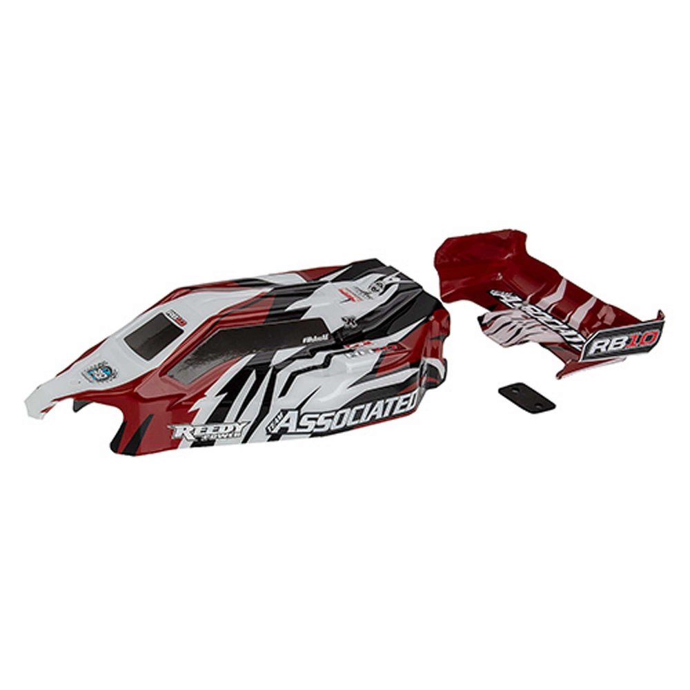 Team Associated RB10 RTR Body and Wing red ASC72020 Electric Car/Truck Option Parts