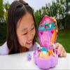 Polly Pocket Compact Playset, Something Sweet Cupcake with 2 Micro Dolls & Accessories, Travel Toys with Surprises view 2