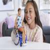 Barbie Ken Doll with Wheelchair & Ramp, Kids Toys, Fashionistas, Brunette with Beachy Tee and Orange Shorts, Clothes and Accessories view 2