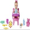 Barbie Skipper Babysitters Inc Baby Small Doll & Accessories, First Tooth Playset with Appearing & Disappearing Tooth view 1