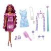 Barbie Fun & Fancy Doll & Accessories Set, Fashion Doll with Extra-Long Color-Streaked Blonde Hair, Clothes & Styling Pieces view 4