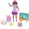 Barbie My First Barbie Accessories, Story Starter School Pack with Chalkboard & Classroom Pets, Sized to Dolls in 13.5-inch Scale view 3