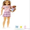 Barbie Dolls and Accessories, Skipper Doll (Two-Tone Hair) with Baby Figure and 5 Accessories, Babysitters Inc. Playset, Multicolor, HJY32 view 1