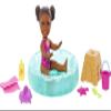 Barbie Skipper Babysitters Inc Small Doll & Accessories Playset with Brunette Doll, Swimming Pool & Water-Themed Pieces view 2