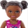 Barbie Skipper Babysitters Inc Small Doll & Accessories Playset with Brunette Doll, Swimming Pool & Water-Themed Pieces view 4