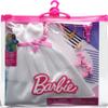 Barbie Clothes Set, Fashion & Accessories Pack for Barbie Dolls, Bridal Theme with Wedding Dress, Veil, Bouquet, Shoes & Jewelry view 2