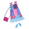 Barbie Complete Look Patchwork Print Dress Fashion Pack view 2