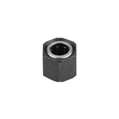 12MM 1/10 fornitro Engine RC Spare Parts, Hex Nut 1 Way Bearing, Hex Nut 1 Way Bearing R025 RC Spare Par for Pull Starter Vertex VX 16 18 SH 21 Engines Parts Fit for HSP R025 RC, Hex Nut 1 Way Bear