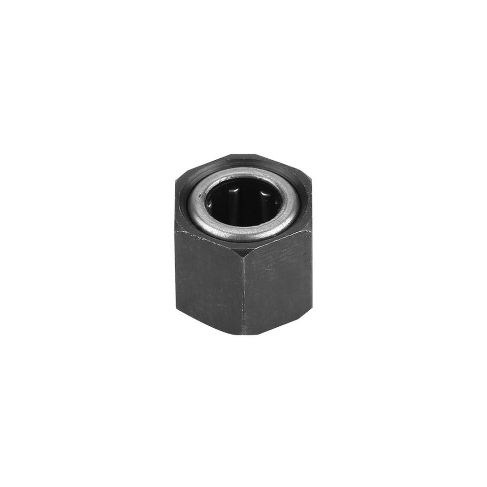 12MM 1/10 fornitro Engine RC Spare Parts, Hex Nut 1 Way Bearing, Hex Nut 1 Way Bearing R025 RC Spare Par for Pull Starter Vertex VX 16 18 SH 21 Engines Parts Fit for HSP R025 RC, Hex Nut 1 Way Bear