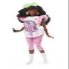Barbie Rewind Doll & Accessories with Curly Black Hair & 1980s-inspired Slumber Party Outfit, Collectible & Displayable view 4
