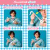 Otamatone Japanese Electronic Musical Instrument Portable Music Synthesizer from Japan by Maywa Denki Studio Award Winning, Educational Fun Gift for Children Teen Adult - Chocolate Strawberry Mint Set view 3