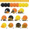 Blulu 30 Pieces Construction Birthday Party Supplies Construction Decoration Zone Party Hanging Swirl Traffic Zone Theme Streamers, Kids Boy Truck Foil Swirls Decorations(Cute) view 3