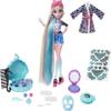 Monster High Doll, Lagoona Blue Spa Day with Wear & Share Accessories Including Hairstyling Clips, Hair Chalk & Tattoos view 1