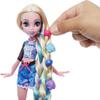 Monster High Doll, Lagoona Blue Spa Day with Wear & Share Accessories Including Hairstyling Clips, Hair Chalk & Tattoos view 3