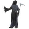 Spooktacular Creations Halloween Glowing Eyes Grim Reaper Costume for Kids, Dark Knight Reaper Phantom Costume for Halloween Dress Up-XL(12-14yr) view 3