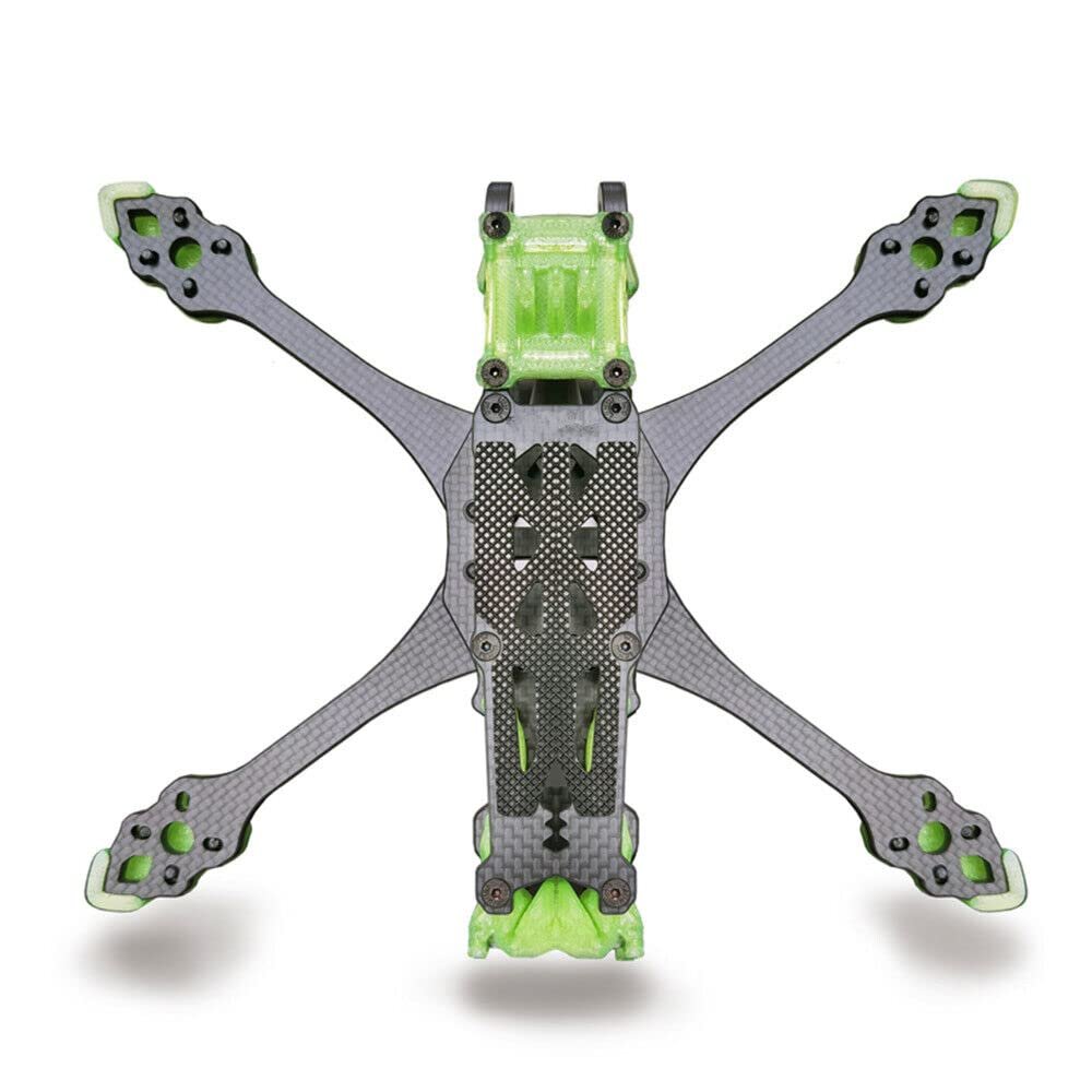 5inch 225mm Mark5 Freestyle RC FPV Quadcopter Carbon Fiber Frame Kit 5mm Arm (5inch Frame with 3D printing parts)
