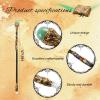 Rich Boxer Fine Handcrafted Crystal Magic Wand Green Aventurine Gemstone White Crystal Magic Wand for Witches and Wizards view 2