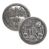Aomcisi Yes or No Challenge Coin Decision Maker Lucky Coin Antique Silver view 1