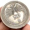 Aomcisi Yes or No Challenge Coin Decision Maker Lucky Coin Antique Silver view 4
