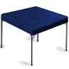 Frienda Game Table Cover Felt Game Tablecover Folding Tablecloth for Card Table for Playing Poker Cards Mahjong Jigsaw Puzzles Board Games, Table Not Included (Blue, 34 x 34 x 4 Inch) view 1
