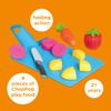 Casdon Joseph Joseph Toys - Chop2Pot - Super Safe Kitchen Playset for Kids with Foldable Chopping Board & Choppable Play Food - For Children Aged 2+ view 2