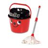 Casdon Henry Mop & Bucket | Branded Toy Cleaning Set for Children Aged 3+ | Features Henrys Cheeky Face for Lots of Cleaning Fun! view 1