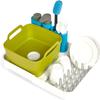 Casdon Joseph Joseph Extend Sink | Detailed Dishwashing Set for Children Aged 3 Years & Up | Includes Pump That Pours Real Water!,White,Large view 1