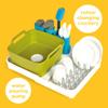 Casdon Joseph Joseph Extend Sink | Detailed Dishwashing Set for Children Aged 3 Years & Up | Includes Pump That Pours Real Water!,White,Large view 2