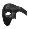 GREUS Antique Phantom of the Opera Mask Vintage Masquerade Mask Halloween One-Eyed Half Face Costume Mask for Men Women view 1