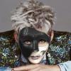 GREUS Antique Phantom of the Opera Mask Vintage Masquerade Mask Halloween One-Eyed Half Face Costume Mask for Men Women view 2